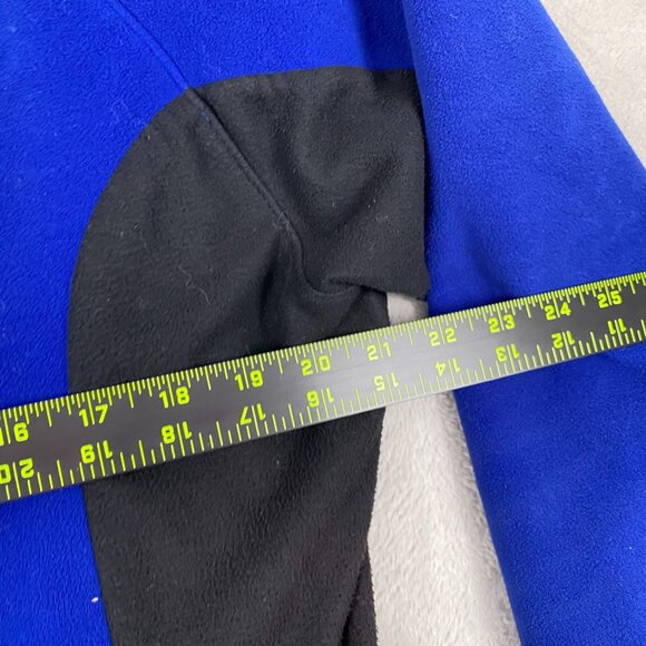 Performance Cycling Men's Jacket Large Blue & Black Fleece Full-Zip - Picture 5 of 8
